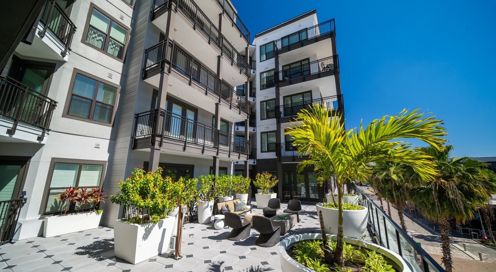 Terrace overlooking Midtown